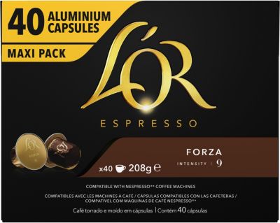 L'OR espresso forza X40 intensité 9