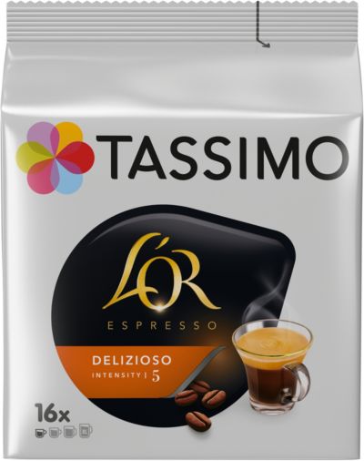 TASSIMO Café L'OR Espresso Delizioso X16