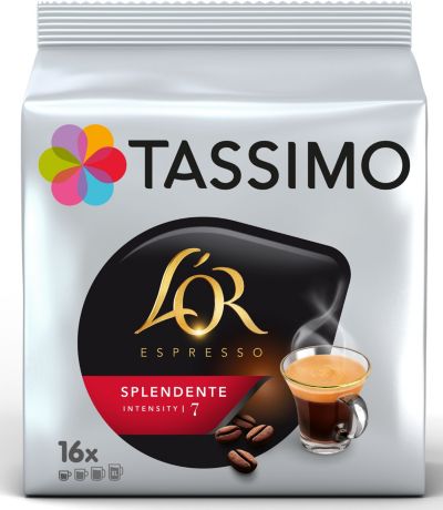 TASSIMO Café L'OR Espresso Splendente X16