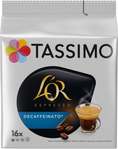 TASSIMO Café L'OR Decafeine X16