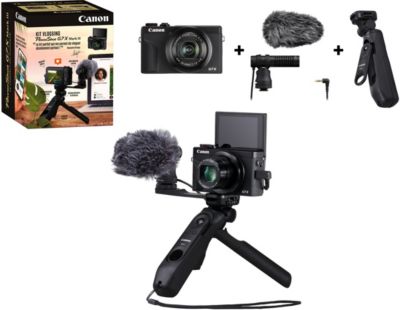 CANON Kit Vlogging G7X Mark III + accessoires