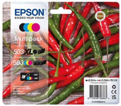 EPSON 503  XLBk / STD Couleur Serie Pimen