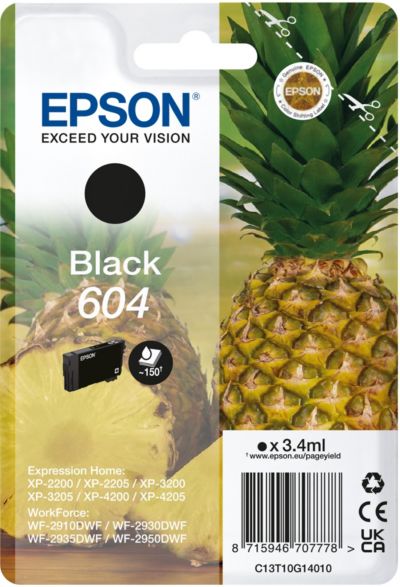EPSON 604 Serie Ananas Noir