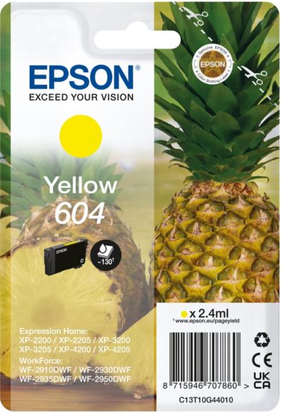 EPSON 604 Serie Ananas Jaune