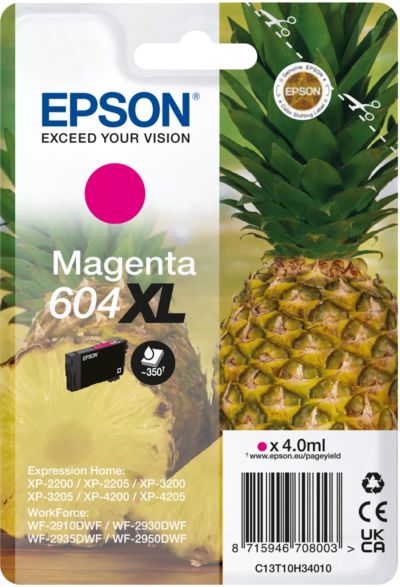 EPSON 604XL Serie Ananas Magenta