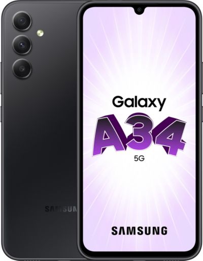 SAMSUNG Galaxy A34 Graphite 128 Go 5G