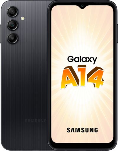 SAMSUNG Galaxy A14 Noir 64Go 4G