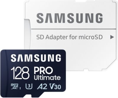 SAMSUNG 128 Go Pro Ultimate avec adaptateur