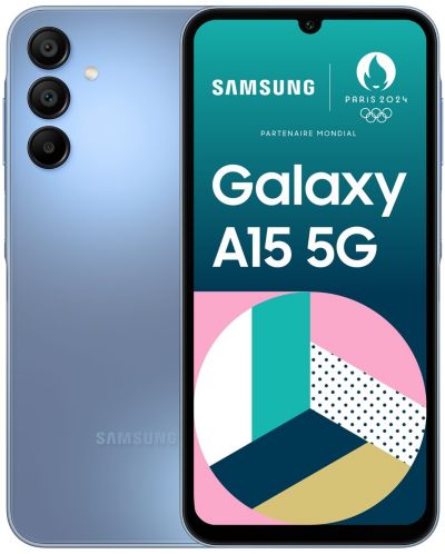 SAMSUNG Galaxy A15 Bleu 128Go 5G