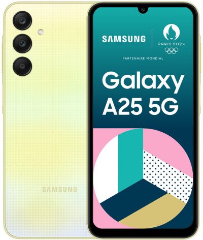 SAMSUNG Galaxy A25 Lime 256Go 5G