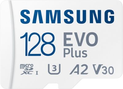 SAMSUNG 128Go Evo plus avec adaptateur