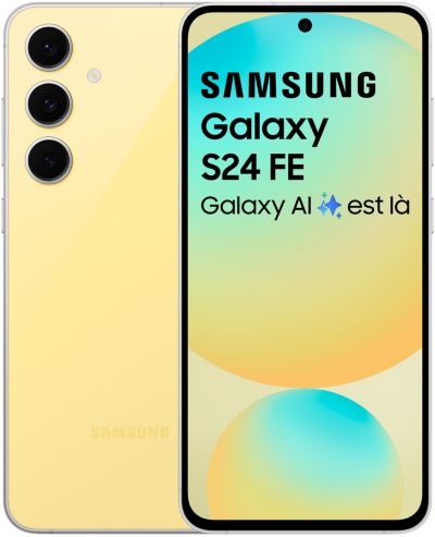 SAMSUNG Galaxy S24 FE 5G Jaune 256 Go