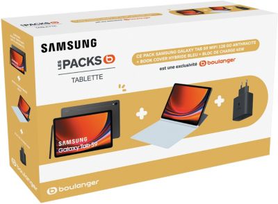 SAMSUNG Pack S9+Smart BookCover+ Bloc de charge