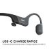 SHOKZ OpenRun USB C Noir