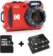 KODAK WPZ2 Rouge Pack 2e batterie+carte SD 16g