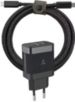 ADEQWAT Chargeur USB C x2 65W +Cable USB C Noir