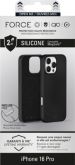 FORCE CASE iPhone 16 Pro MagSafe siliconne Noir