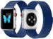 IBROZ Apple Watch 42/44/45mm Maille bleu