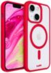 LAUT iPhone 14Plus MagSafe transparent/Rouge