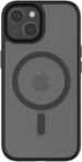 QDOS Iphone 15 MagSafe Hybrid soft SNAP noir