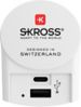 SKROSS Adaptateur Secteur Europe 1 USB + 1 TYPE C