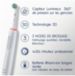 ORAL B Pro 3800 Cross Action Blanche + 1 Dentifrice + 2 Brossettes