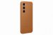 SAMSUNG S23 cuir Camel