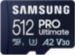 SAMSUNG 512 Go Pro Ultimate avec adaptateur
