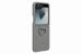 SAMSUNG Z Flip6 silicone Gris avec anneau