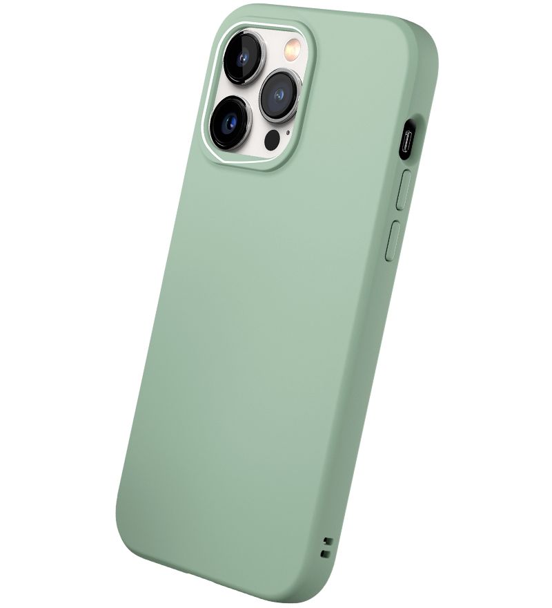 Coque RHINOSHIELD iPhone 15 SolidSuit vert sauge