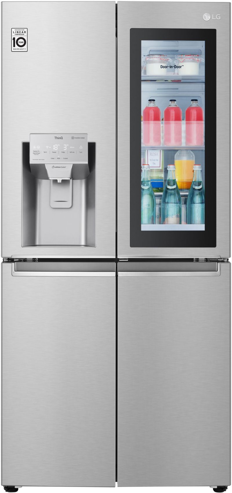 Réfrigérateur multi-portes LG INSTAVIEW GMX844BS6F chez Connexion