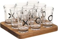 Verre SECRET DE GOURMET shooter jeu morpions Jules 10 pièces