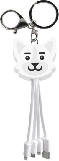 Câble trio YELLO KOKO USB vers USB-C/Micro/Lightning Chien