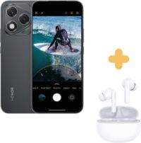 Smartphone HONOR Pack 400 Lite Noir 256Go+Buds Choice X7i