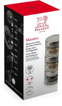 Pot de conservation PEUGEOT de 3 fioles maestro