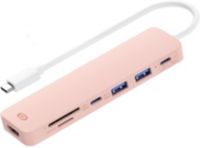 Hub ESSENTIELB 7 en 1 Rose