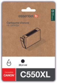 Cartouche d'encre ESSENTIELB C550 XL NOIR
