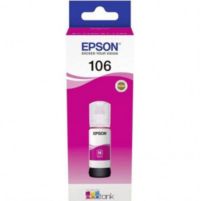 Cartouche d'encre EPSON Bouteille d'Encre Ecotank 106 Magenta Photo - C13T00R340