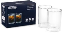 DELONGHI lot de 2 verres cold brew small