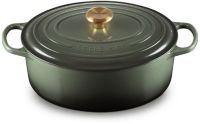 Cocotte LE CREUSET 31CM THYM BOUTON DORÉ