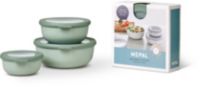 Boîte hermétique MEPAL 3 pcs Cirqula rond Nordic Sage