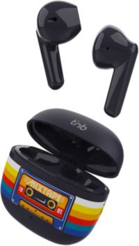 Ecouteurs TNB TAPE noir avec boitier de charge