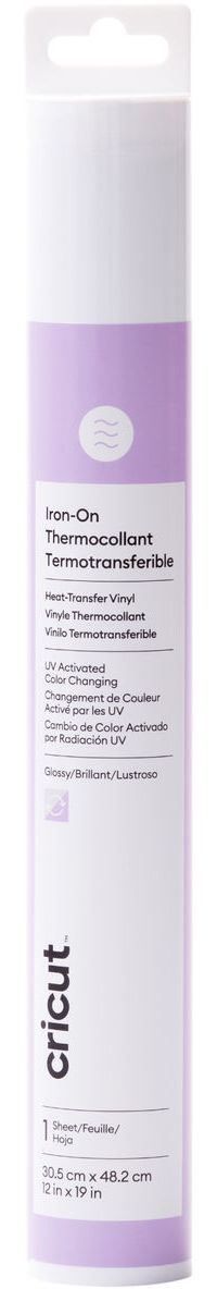 Accessoire CRICUT Thermocollant couleur activee par les UV