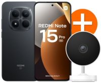 Smartphone XIAOMI Pack Redmi Note 15 Pro 5G 256Go Noir + Camera
