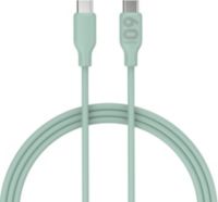 Câble USB C ESSENTIELB vers USB-C 1m vert métallisé