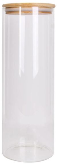 Bocal COOK CONCEPT en verre et bambou 2l