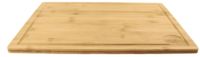Planche à découper COOK CONCEPT a decouper avec rebord bambou 33.5x