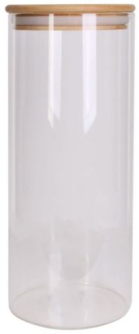 Bocal COOK CONCEPT en verre et bambou 1.6l
