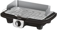 Barbecue électrique TEFAL BG90A810 Easygrill inox à poser, 37x23.5 cm