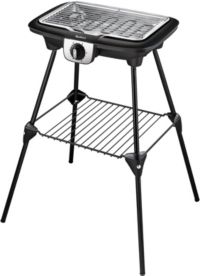 Barbecue électrique TEFAL BG931812 easygrill 2 en 1 sur pieds, 35x21 cm